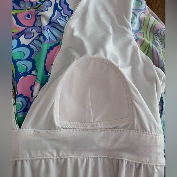 Lilly Pulitzer Tropez Tunic Dress SZ M Multi Conch Republic Engineered - Picture 8 of 14